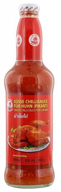 SWEET CHILLI SAUCE FOR CHICKEN 650ML COCK BRAND